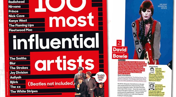 NME’s 100 Most Influential Artists: