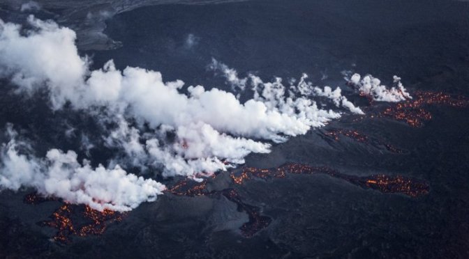 Large Earthquake Shakes Iceland Bardarbunga Volcano Site