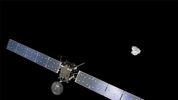 Comet chaser Rosetta reaches its target