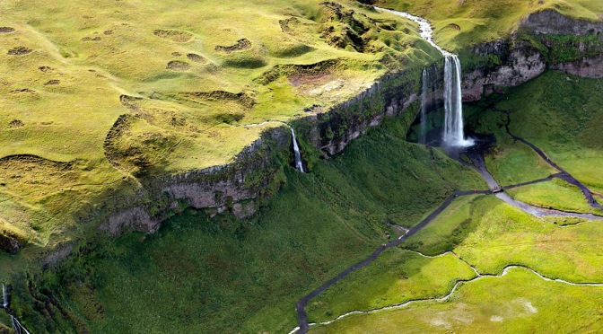 Breathtaking Aerial Landscapes of Iceland by Sarah Martinet