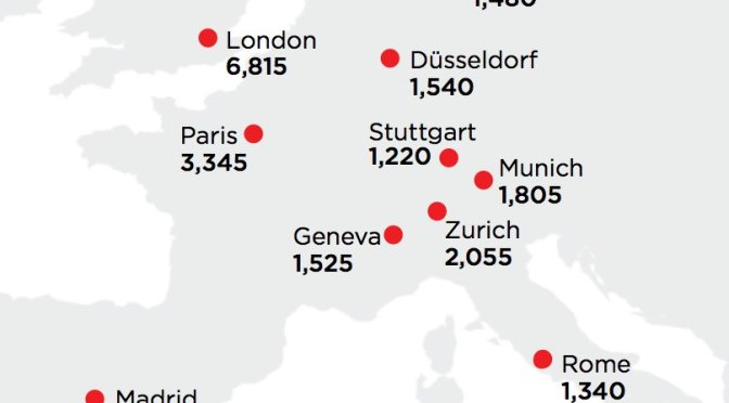 Here’s Where Europe’s Wealthiest People Live