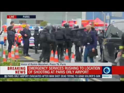 Orly airport: Man killed after seizing soldier’s gun