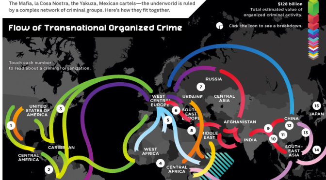 NGO: Transnational Organized Crime Groups Make US$ 2.2 trillion a Year