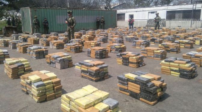 Colombia seizes 6.1 tonne cocaine haul