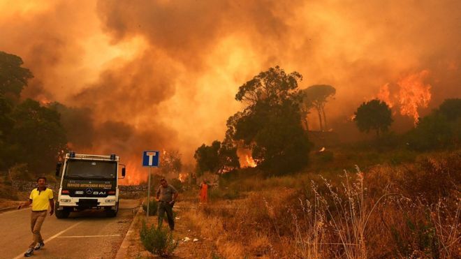 Sicily fire crew ’caused fires for cash’