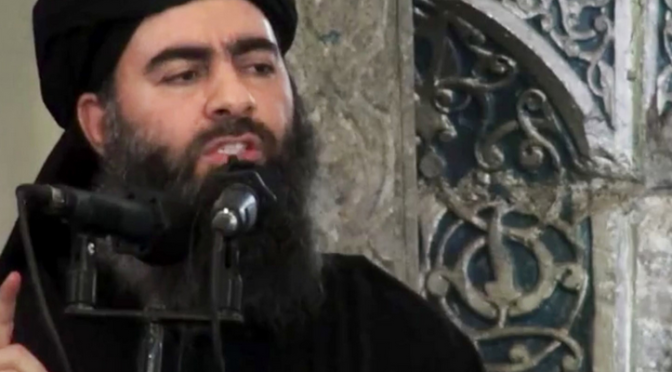 Al-Baghdadi is being Held Captive by US
