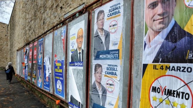 Italy election: Populist surge prompts political deadlock